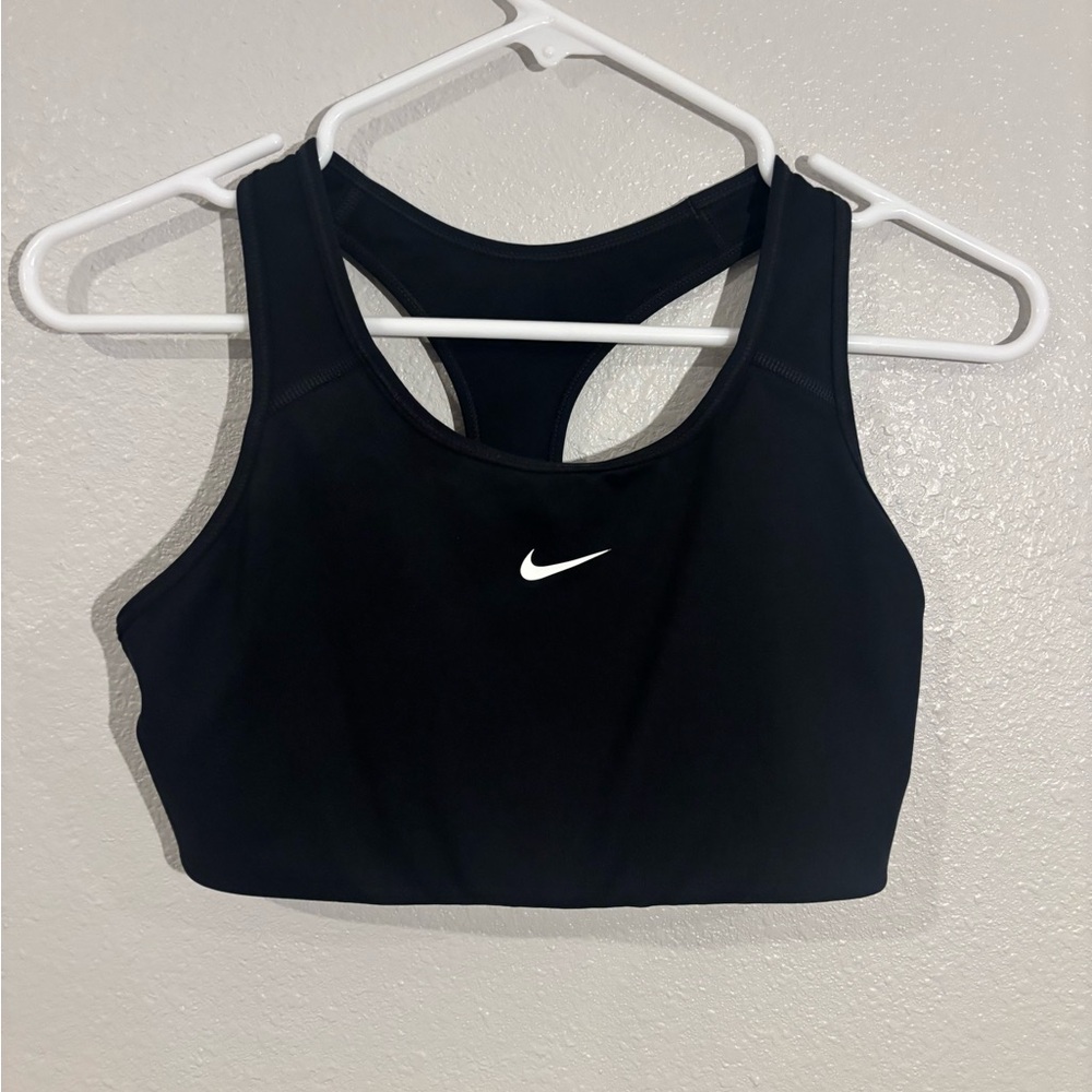 Nike Dry Fit Black Racerback Sports Bra Top